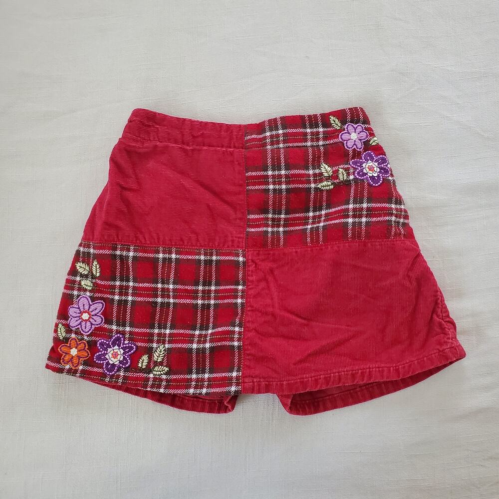 Vintage Gymboree Plaid Skort 5t
